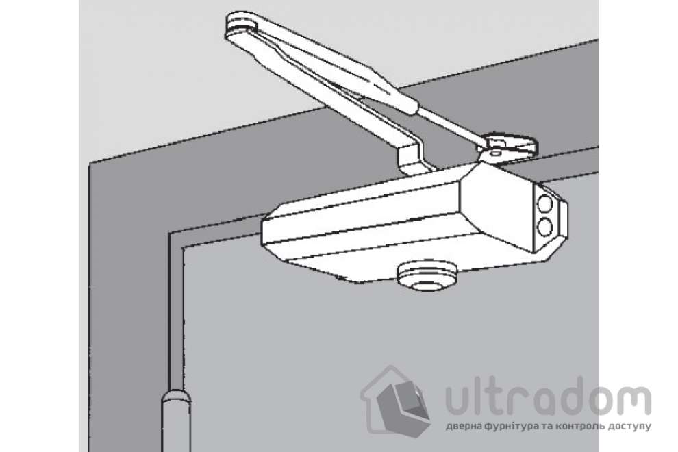 Доводчик дверной Dorma TS77 EN2,  дверь до 40 кг