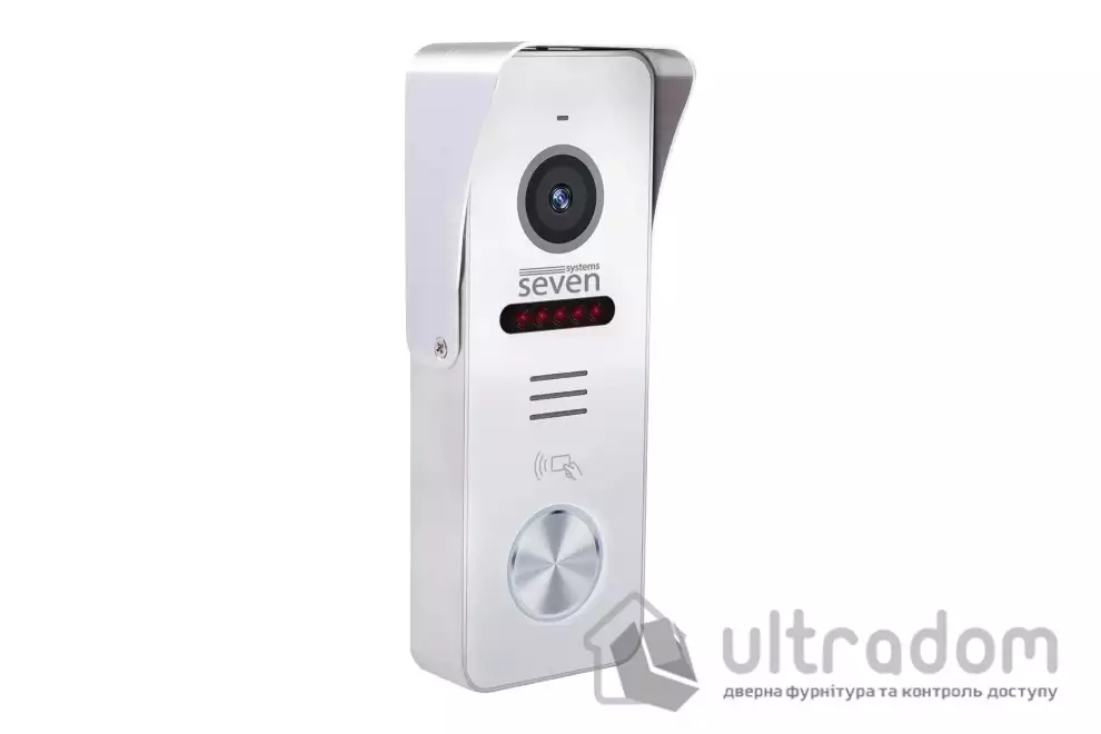 Вызывная панель домофона со встроенным считывателем карт EM-Marin SEVEN CP-7502F RFID white