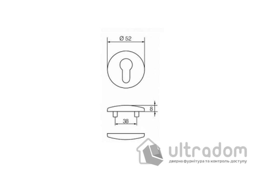 Накладка PZ ABLOY  LH002