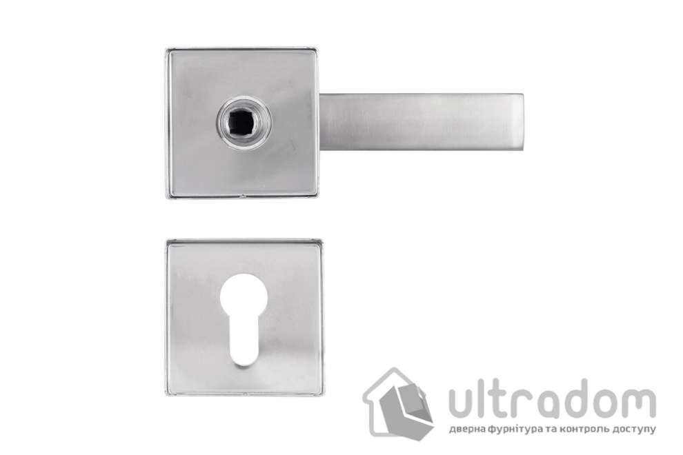 Фурнитура защитная ROSTEX R/H mov-mov DIN SQUARE нержавеющая сталь