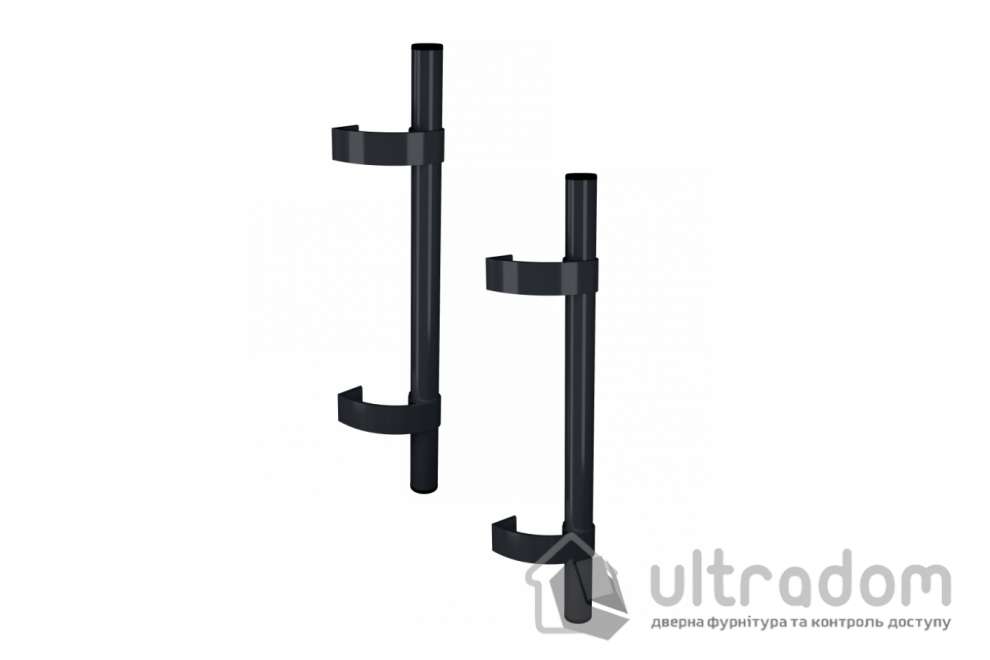 Ручка - скоба офисная ASTEX P-2 L1000 D32 чёрная RAL9005 (PL000186)