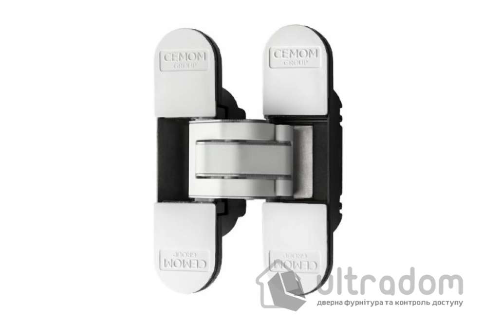 Скрытая петля CEMOM Estetic 80A белая