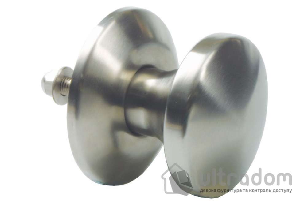 Ручка-кноб дверная тяговая AMIG Pomo мод.20 нержавеющая сталь (11178)