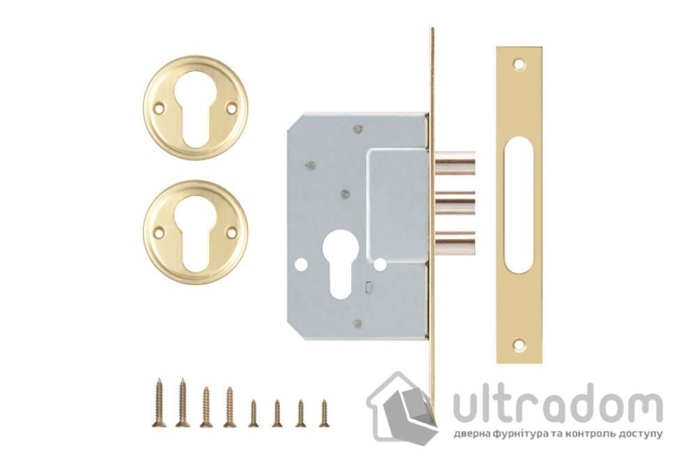 Замок дополнительный KALE 189 3M, никель (189-3M-NP)