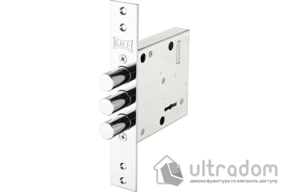 Замок врезной KALE 447 L 4 кл, сувальдный ключ L-60 мм (Гардиан 30.01) (447L0000013)