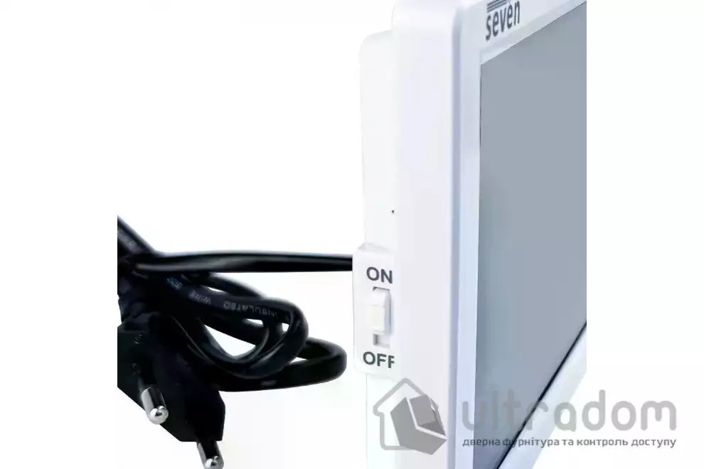 Видеодомофон 7 дюймов SEVEN DP-7570 FHD IPS white