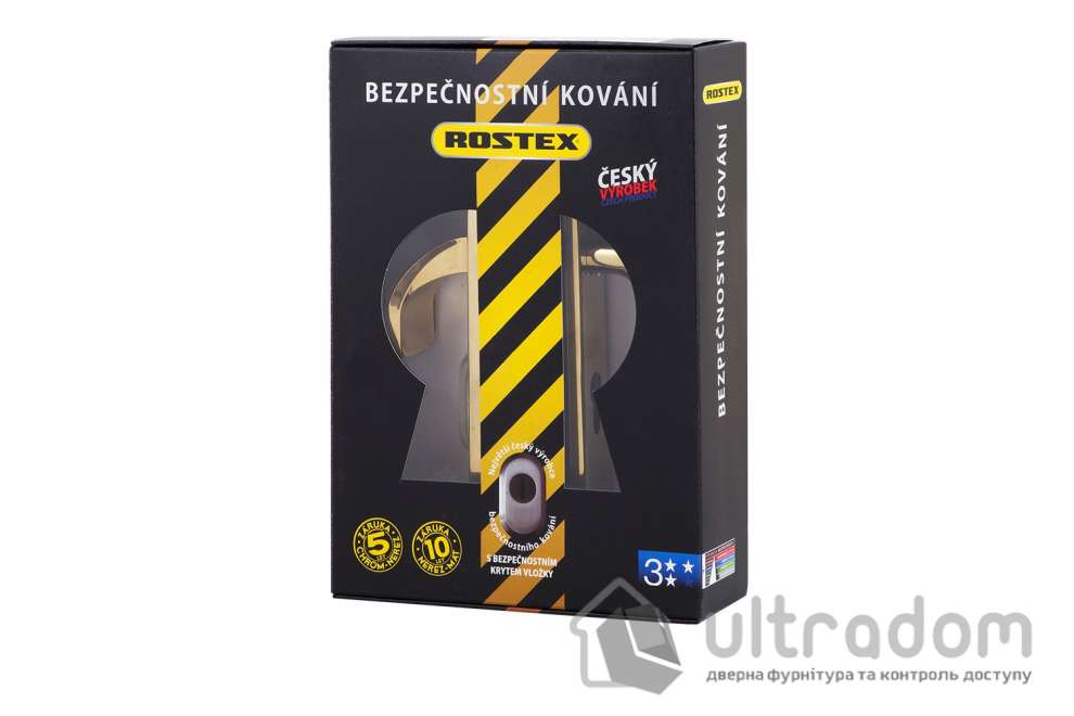Дверная ручка ROSTEX R1/R4 R ручка-кноб 72|85|90|92 мм титан PVD