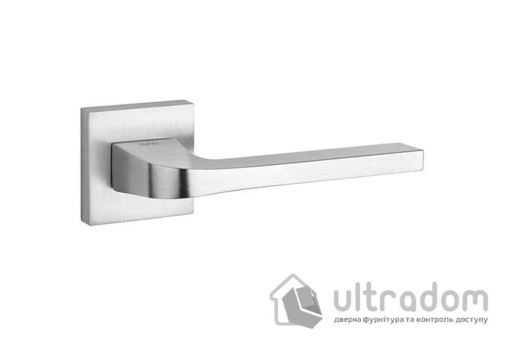 Дверная ручка TUPAI Supra на тонкой розетке 3097 5SQ