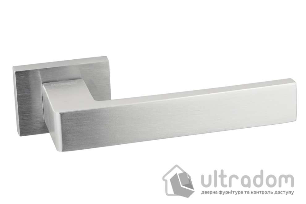 Дверная ручка Comit UNIQUE 355 ALU, матовый хром