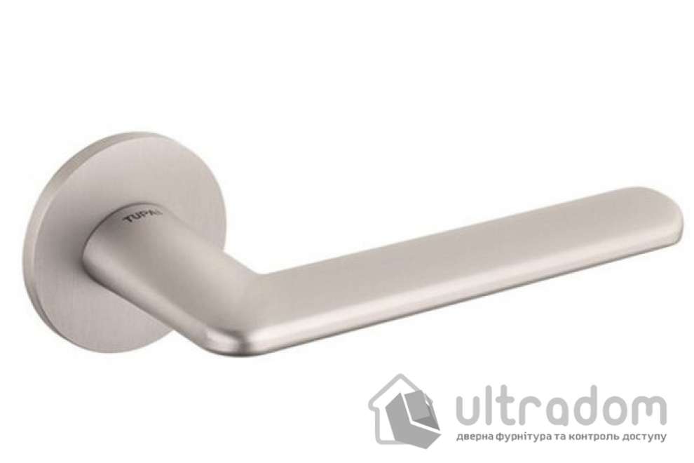Дверная ручка TUPAI Eliptica 5S 3098 на тонкой розетке