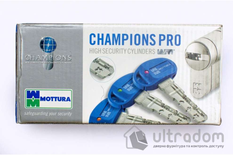 Цилиндр дверной MOTTURA Champions PRO ключ-ключ 102 мм