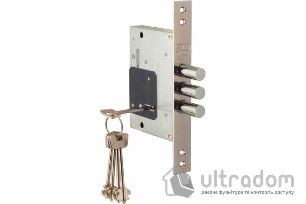 Замок врезной KALE 257 L, дополнительный сувальдный (5 кл.) (257L0000022)