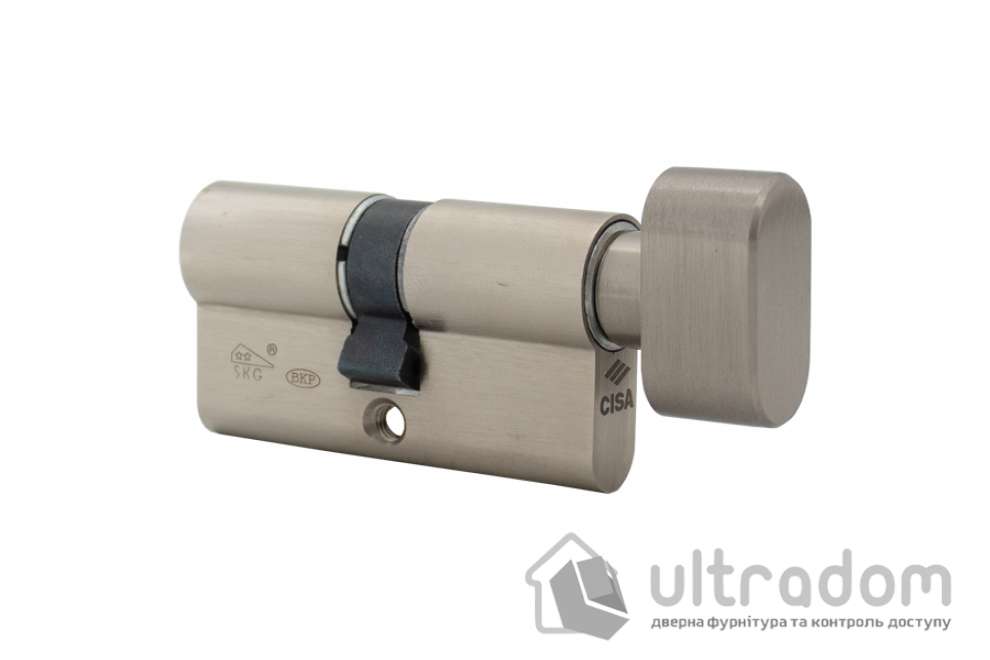 Цилиндр дверной CISA ASIX P8 ключ-тумблер, 90 мм