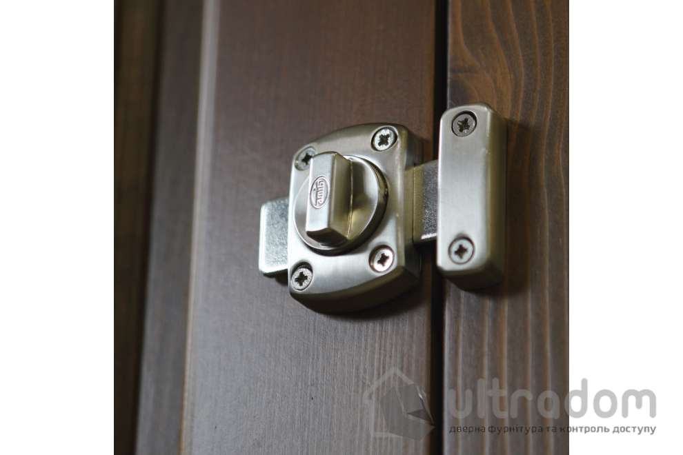 Задвижка накладная Amig мод.388, матовый никель (5732)