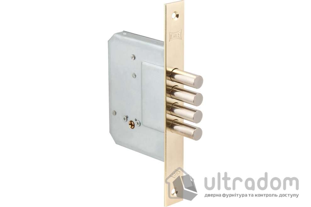 Замок дополнительный KALE 189/4MF, крестовый ключ (3 шт), латунь (189-4MF/3-РВ)