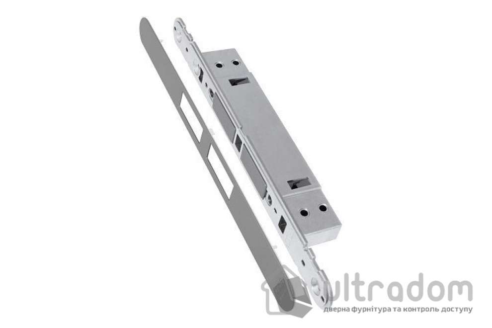 Врезной магнитный замок WC AGB Touch Lock, серый магнит (B01120.30.78)