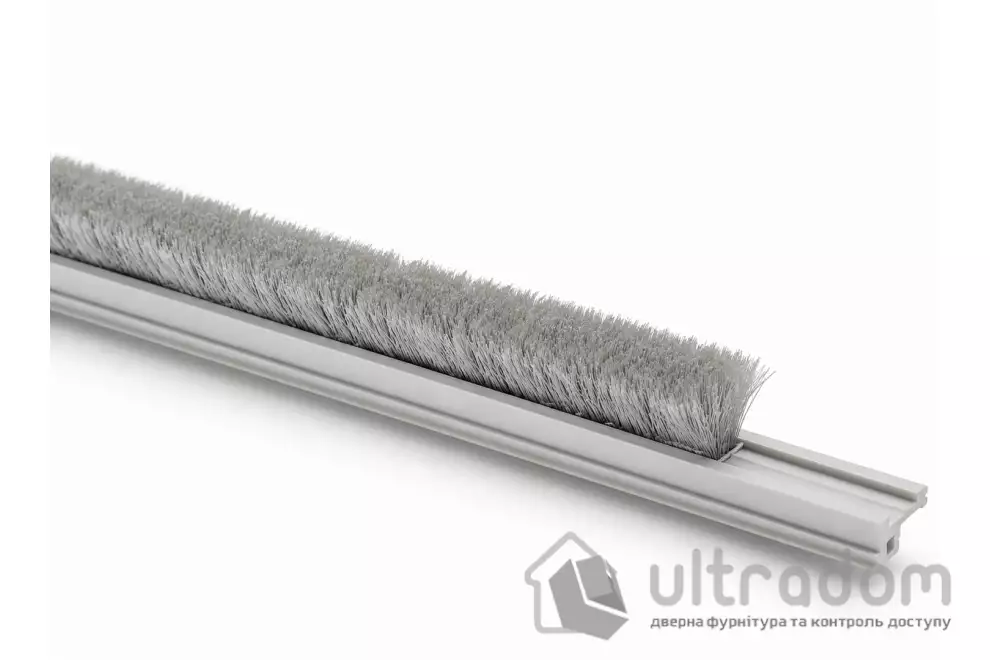 Протипилова щітка із пластиковим профілем Tecseal JM1 4,8х6 мм, 2150 мм сіра (362-166) купити в Києві