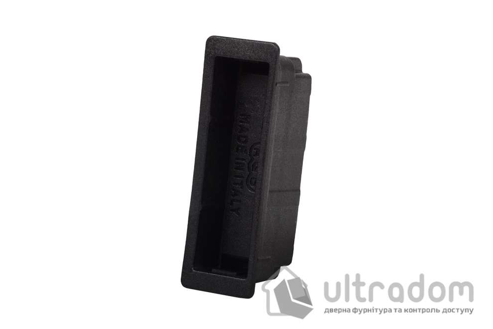 Ответная часть EASY-FIX для замков AGB Polaris с магнитным вкладышем XT, чёрная (B01402.96.93+B.02402.94.78)