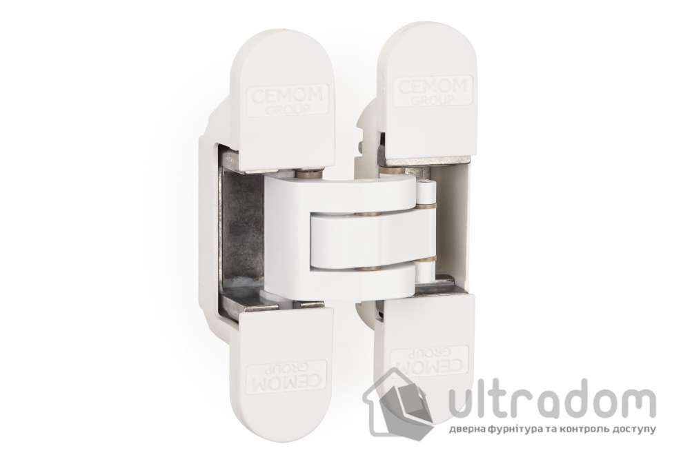Петля скрытая Cemom Estetic 978 3D-ME белая
