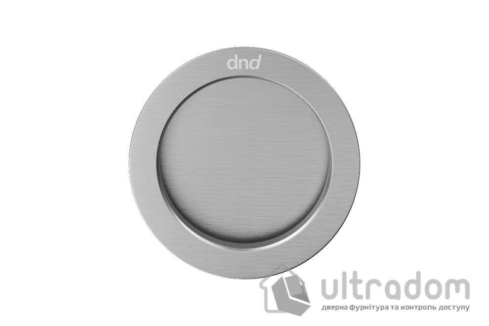 Ручка - ракушка для раздвижных дверей DND by Martinelli Master Tonda, матовый хром (SD500 - OCS)