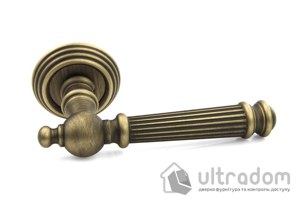 Дверная ручка Fadex Veronica 102P бронза матовая