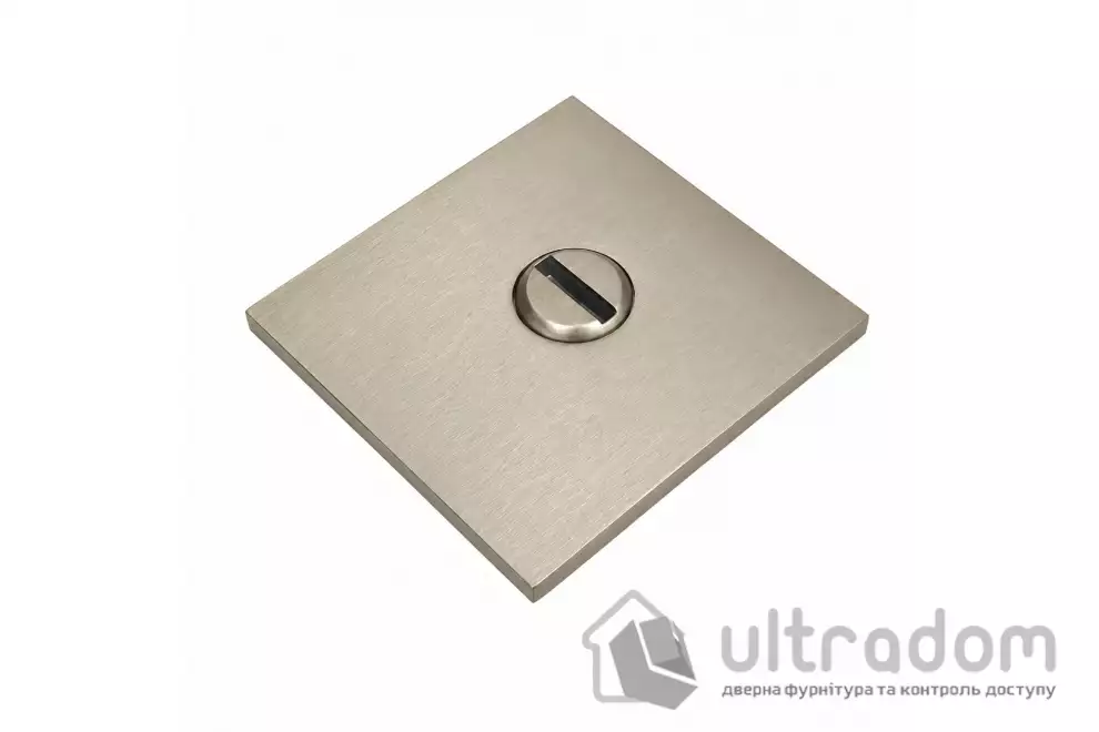 Броненакладка для цилиндра квадратная SIBA, матовый никель SN (PL010580)