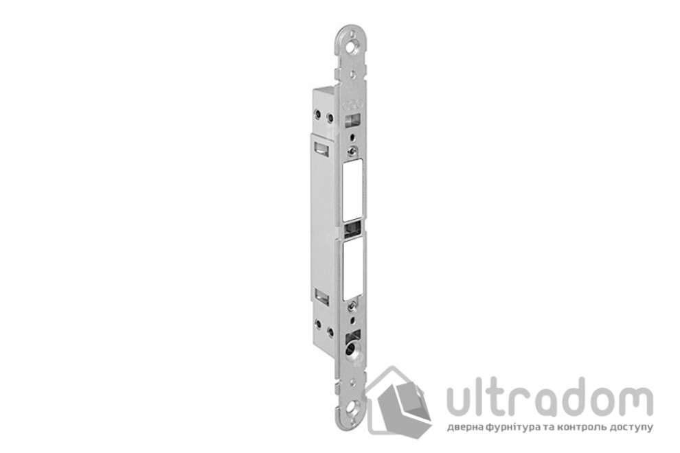 Врезной магнитный замок WC AGB Touch Lock, белый магнит