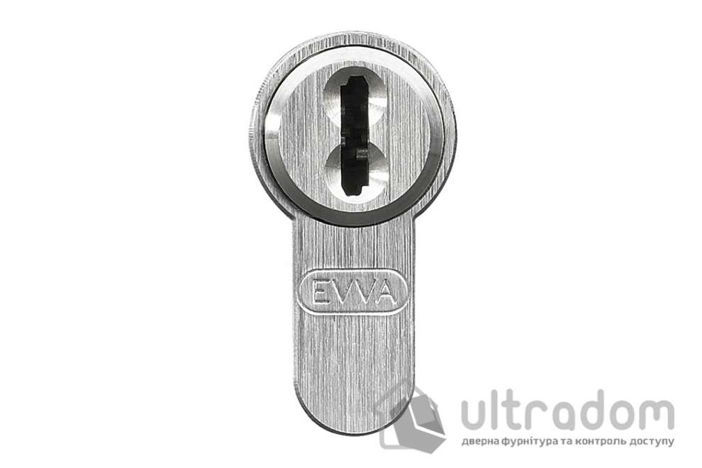 Цилиндр дверной EVVA 4KS DZ ключ-ключ, 87 мм