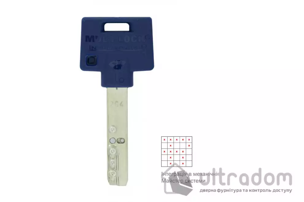 Цилиндр дверной MUL-T-LOCK ENTR 81 мм