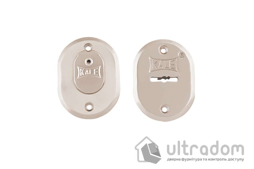 Декоративные накладки под сувальдный ключ KALE K511, матовый никель (511-STN)