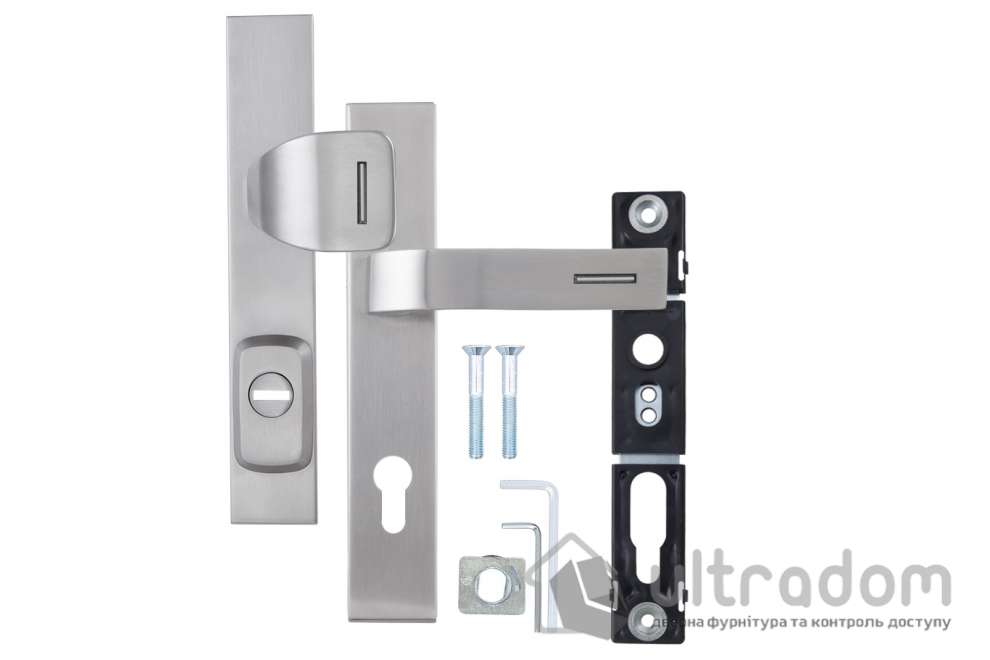 Дверная ручка ROSTEX RN1/RN4 LUMINO RN ручка-кноб 85 мм нерж.сталь матовая