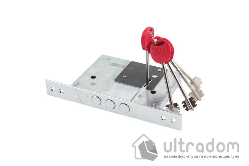 Замок врезной KALE 257 L, дополнительный сувальдный (5 кл.) (257-L-OEM)