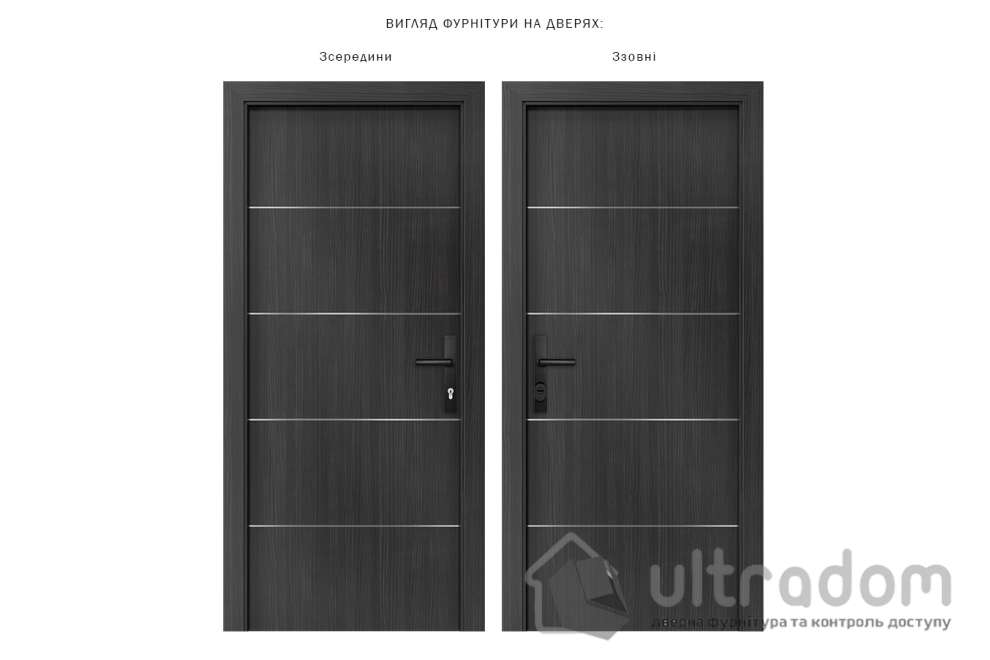 Дверная ручка ROSTEX RN1/RN4 RN ручка-ручка 90 мм черная