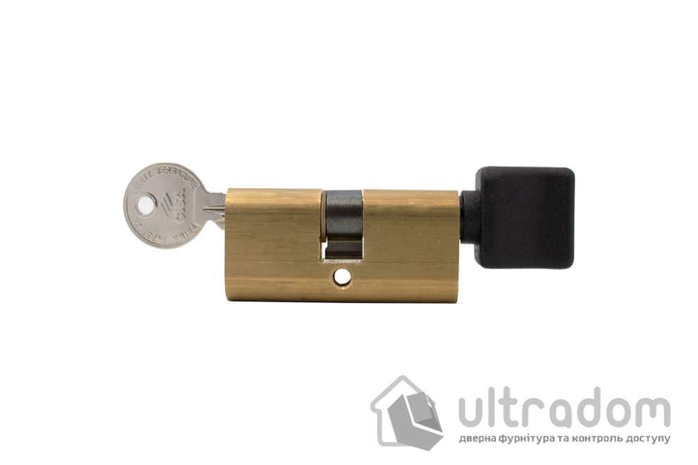 Цилиндр дверной CISA Oval 08230 ключ-тумблер для электромех. замков, 56 мм