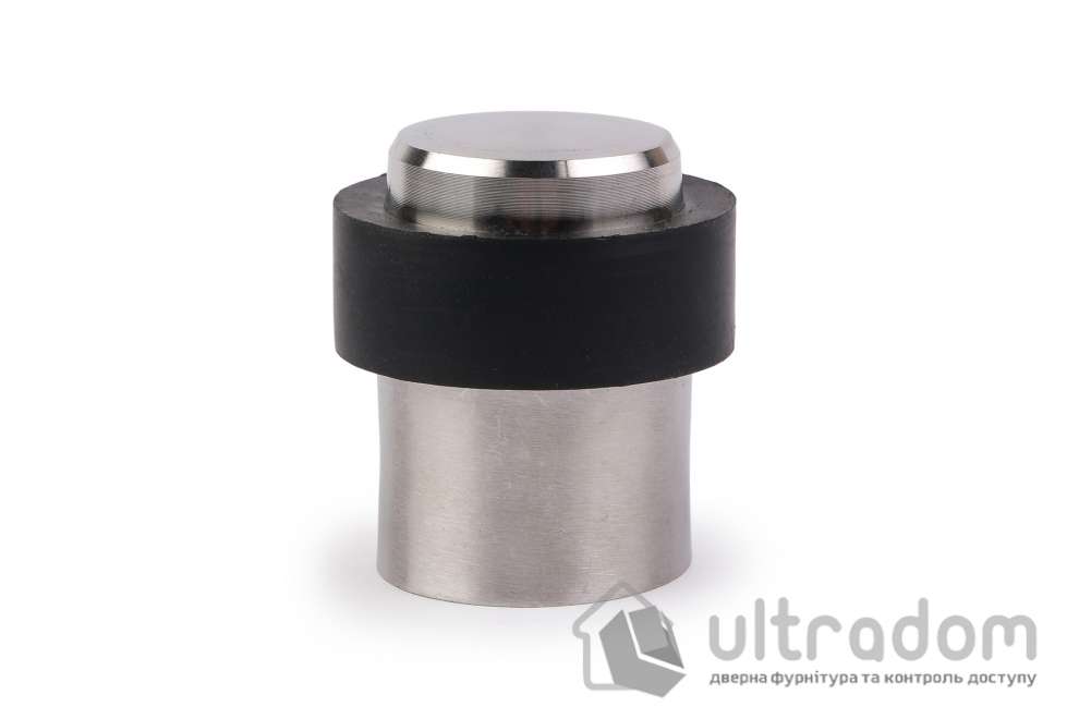 Упор дверной напольный SIBA SB-DS 303, Ø32×46 мм, нержавеющая сталь SS201 (SB-DS-303-SS201)