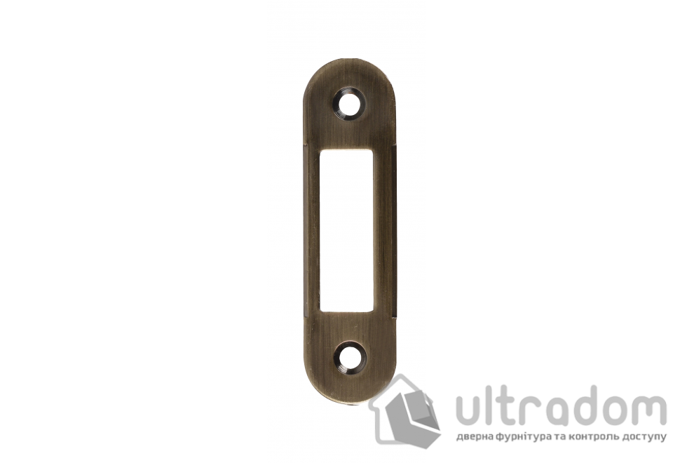 Ответная планка для замка SIBA SP5 AB без отбойника, античная бронза (SP5 AB)