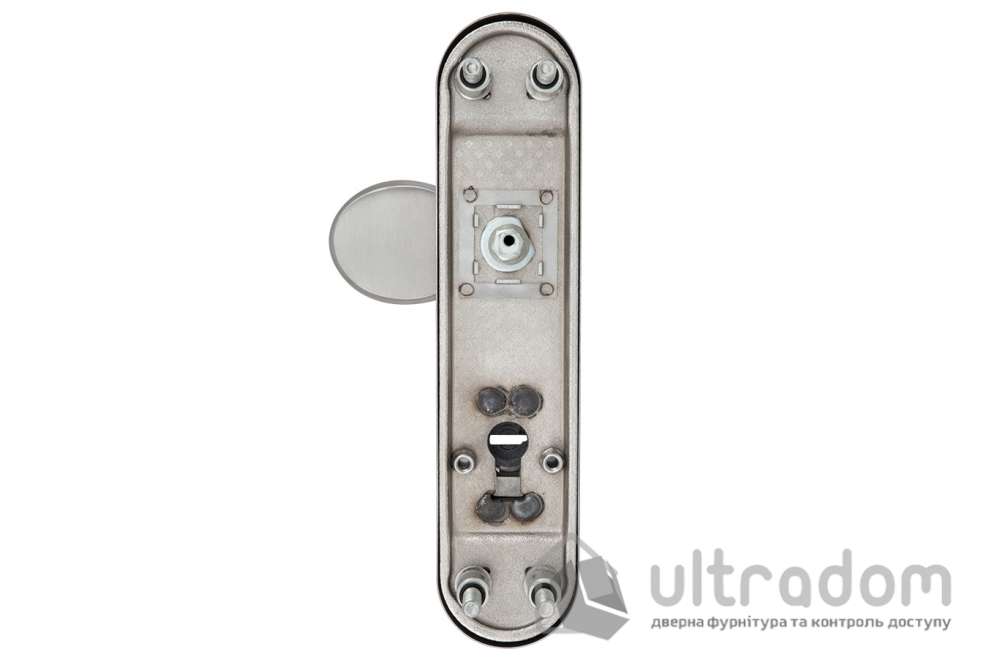 Фурнитура защитная ROSTEX SOLID-PRO+ F 4 клас ручка-кноб 85|90 мм нерж. сталь матовая