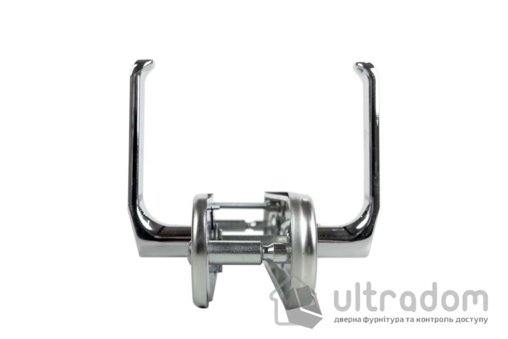 Дверная ручка на планке ROSTEX UNIVERSAL PLUS R ручка-ручка полированный хром 85 мм