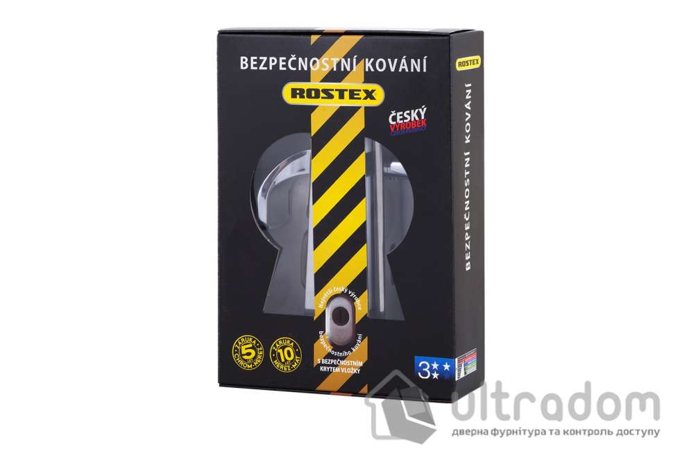Дверная ручка ROSTEX R1/R4 R ручка-кноб 72|85|90 мм хром