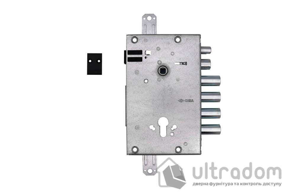 Замок врезной цилиндровый электромеханический CISA 15515 (BS64*85мм) без торцевой планки