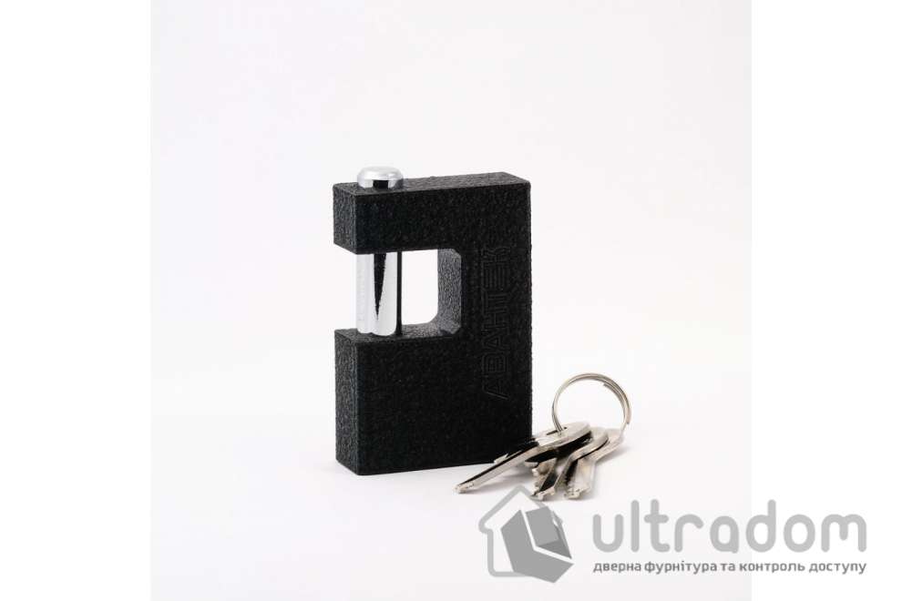 Замок навесной Авантек ST 9280, «Пешка» чёрный