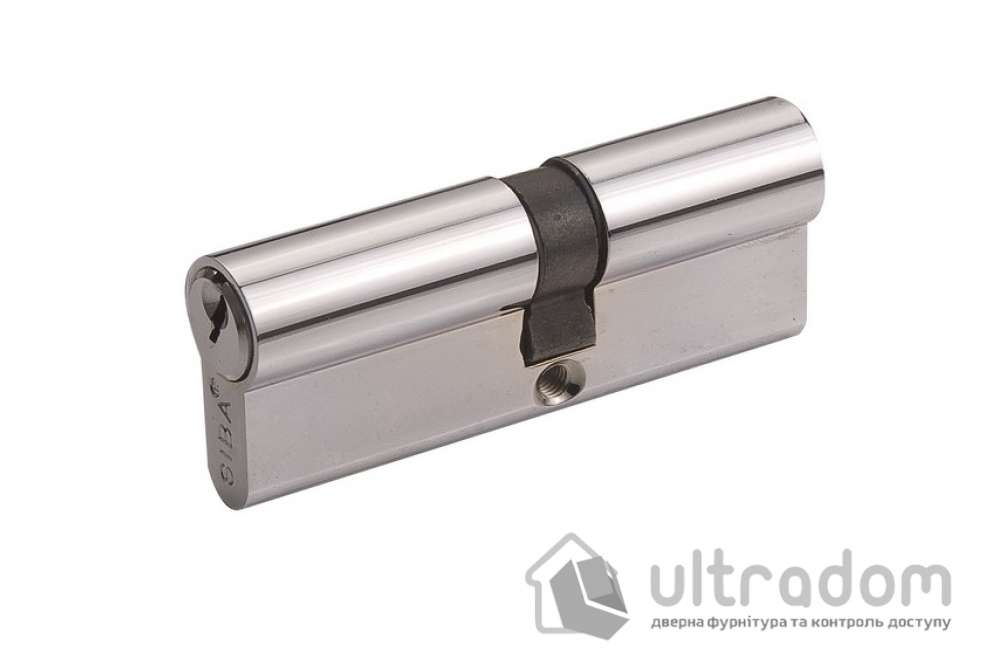 Цилиндр дверной SIBA ALU английский ключ-ключ 83 мм