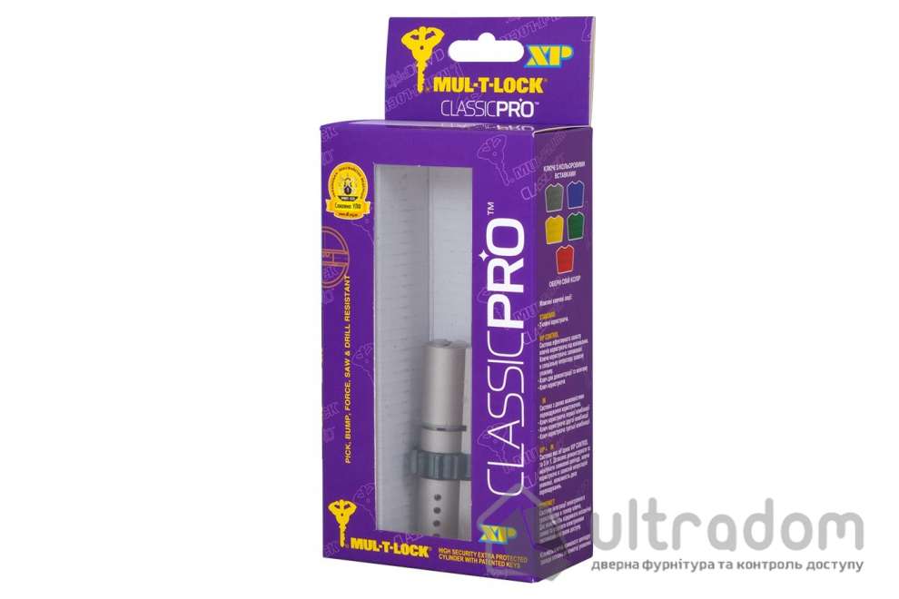 Цилиндр дверной Mul-T-Lock Classic Pro кл-вороток., 62 мм