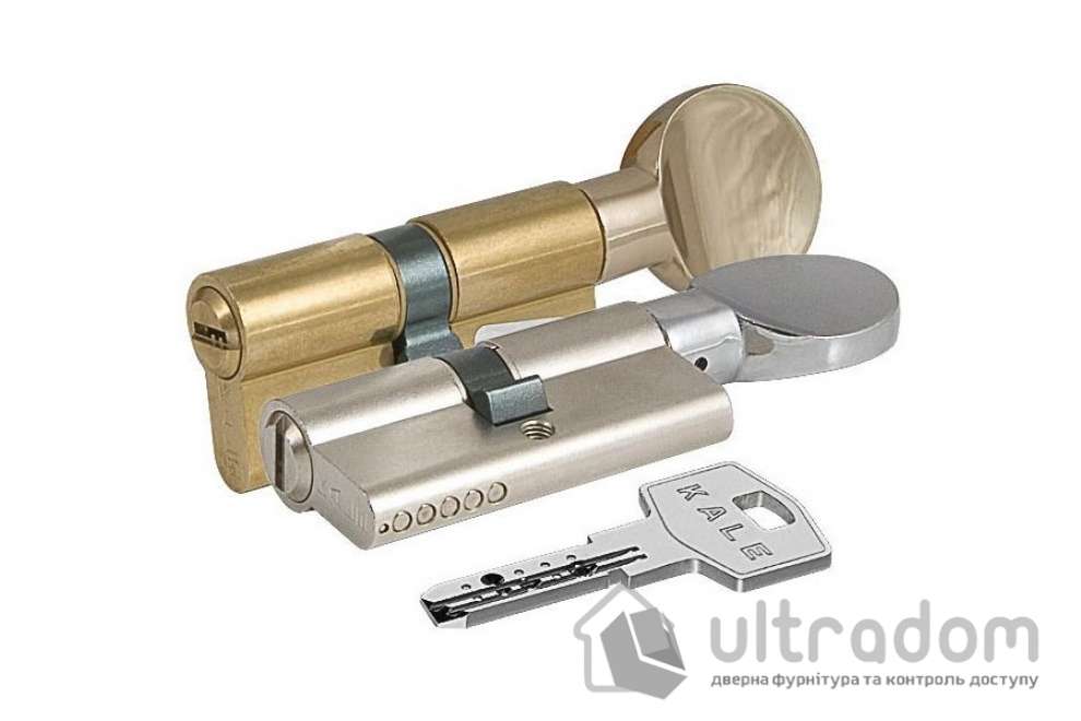 Цилиндр дверной KALE 164 BM ключ-тумблер, 90 мм