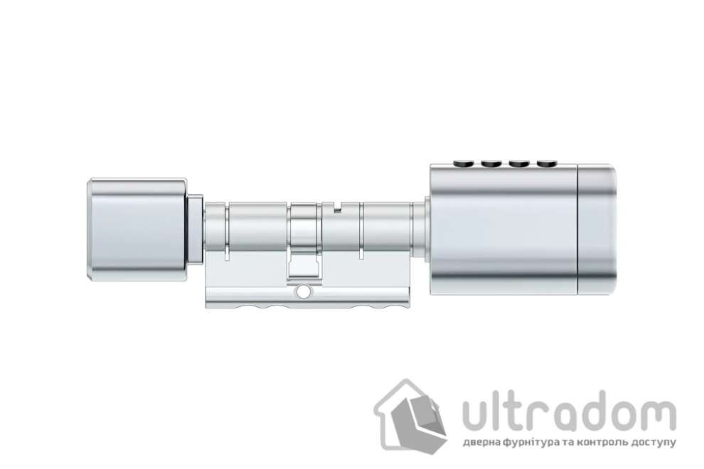 Умный биометрический замок (цилиндр) SEVEN LOCK SL-7774BF (100-150мм) silver