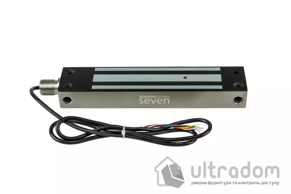 Электромагнитный замок 300 кг SEVEN ML-7727W из нержавеющей стали
