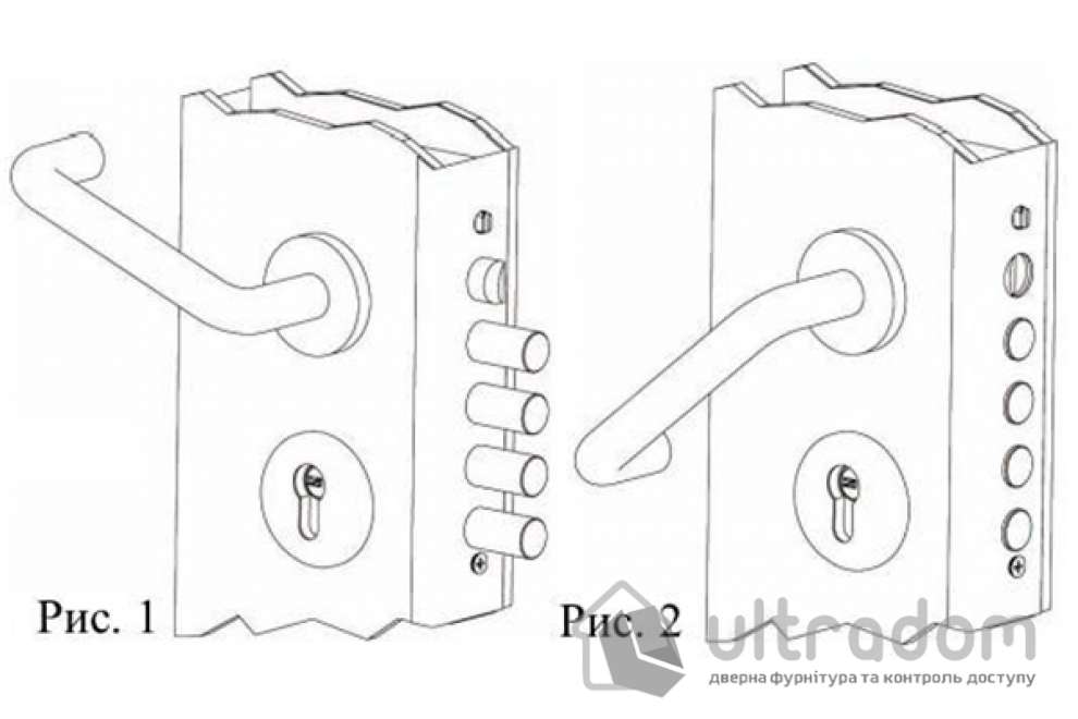 Замок врезной цилиндровый CISA 56835 Comfortlock (BS67,5*85мм)