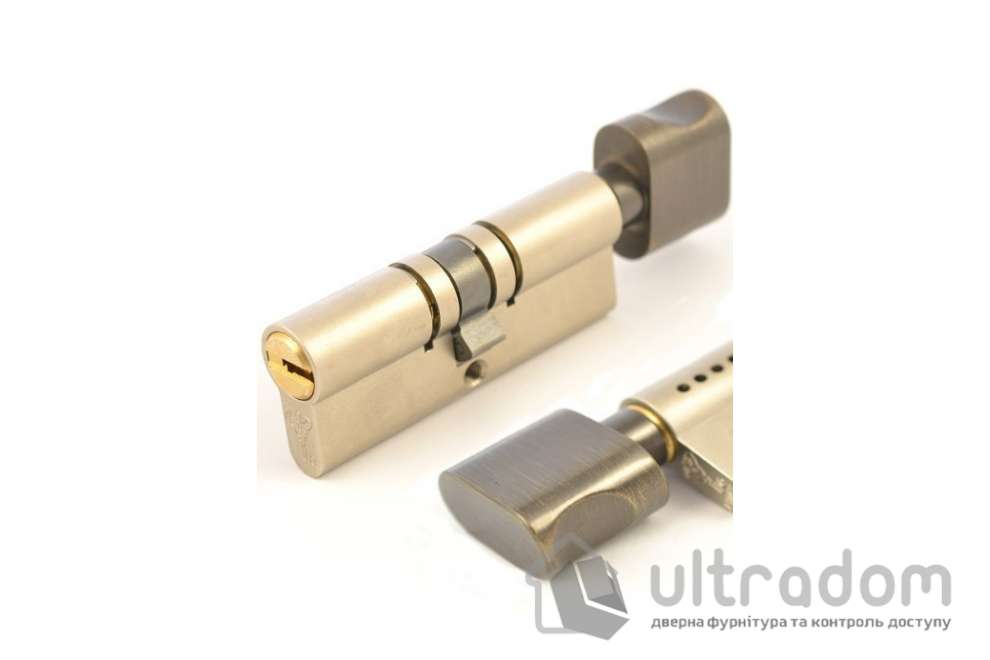Цилиндр дверной Mul-T-Lock 7x7 кл-вороток., 82 мм