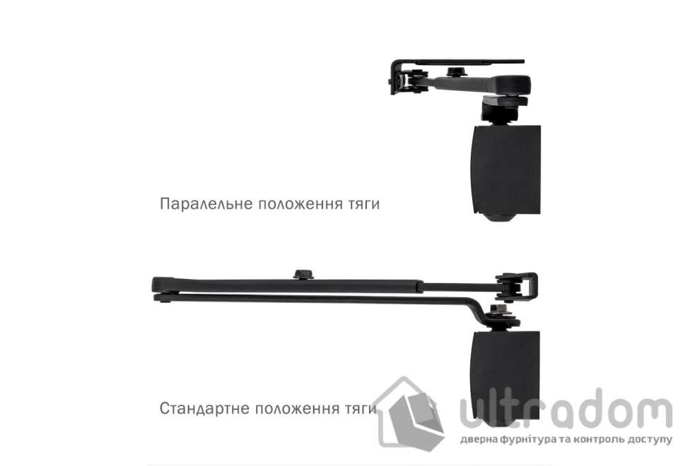 Доводчик дверной RYOBI D-1200 P(U) EN 2/3/4 дверь до 80 кг