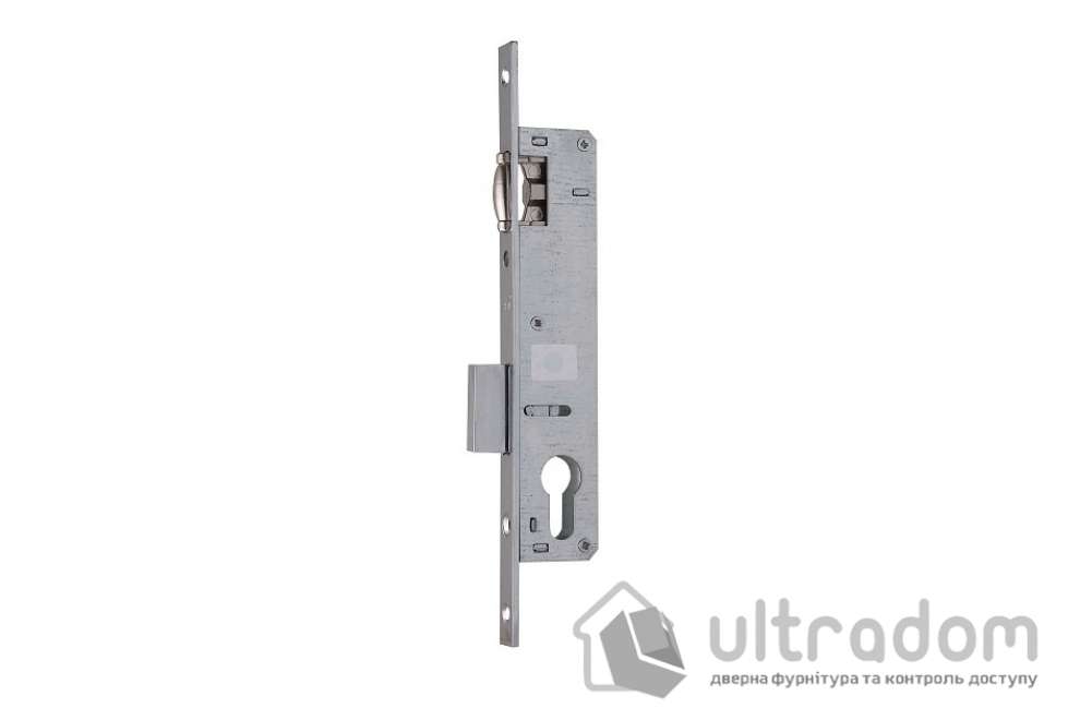 Замок с роликом SIBA 10055/P B=30 мм для металлопластиковой двери (10055/P-30 CP)